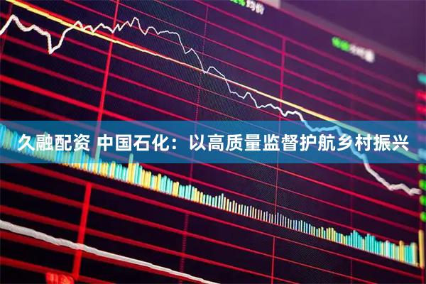 久融配资 中国石化:以高质量监督护航乡村振兴